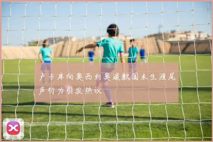 卢卡库向奥西利奥道歉国米生涯尾声行为引发热议